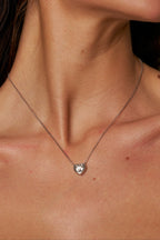 Amora Heart Moissanite Necklace