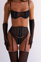 Cataleya Garter Lace Lingerie Set