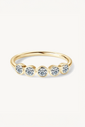 Five Stone Moissanite Ring