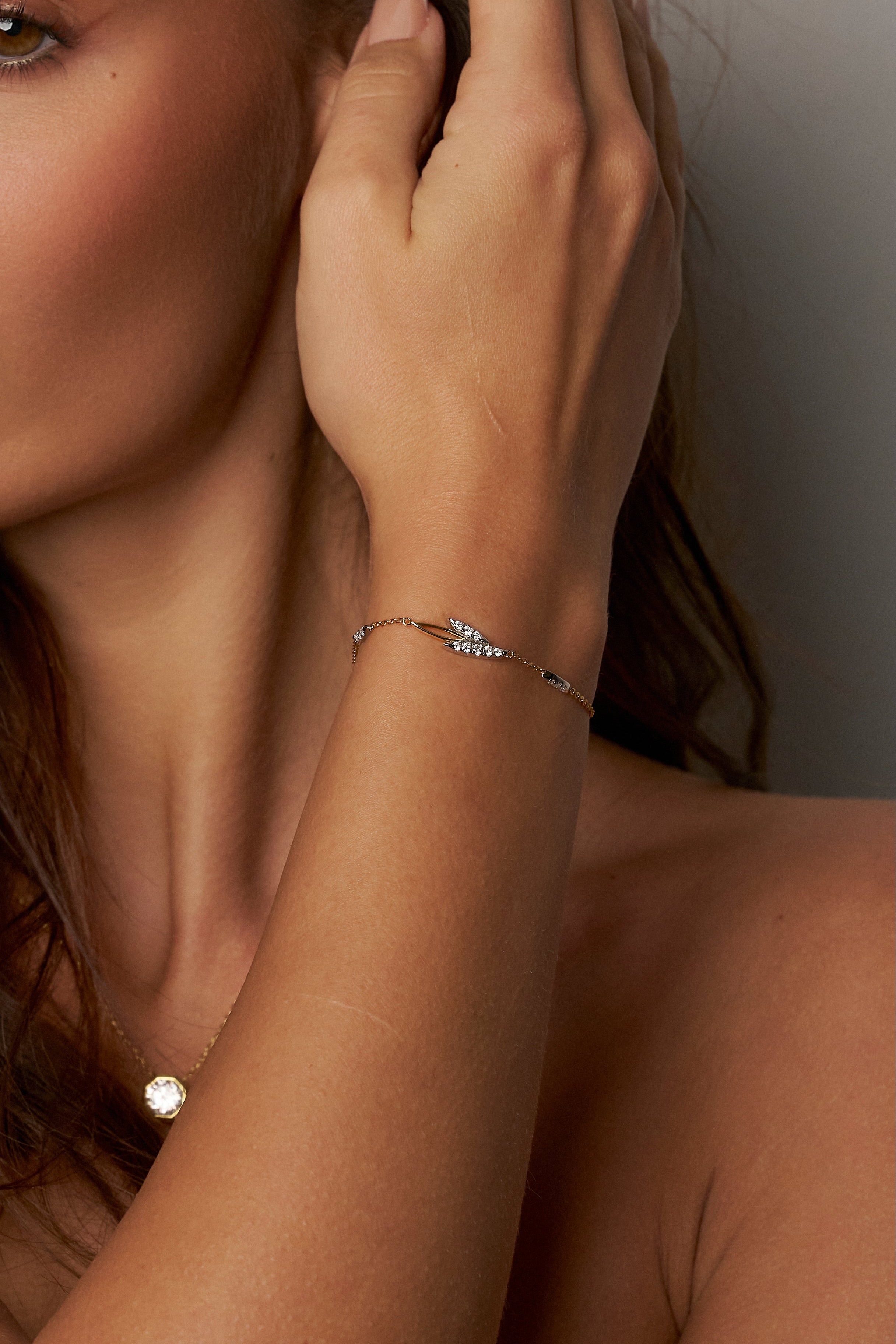 Lyra Moissanite Bracelet