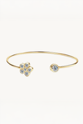 Seraphine Moissanite Bangle