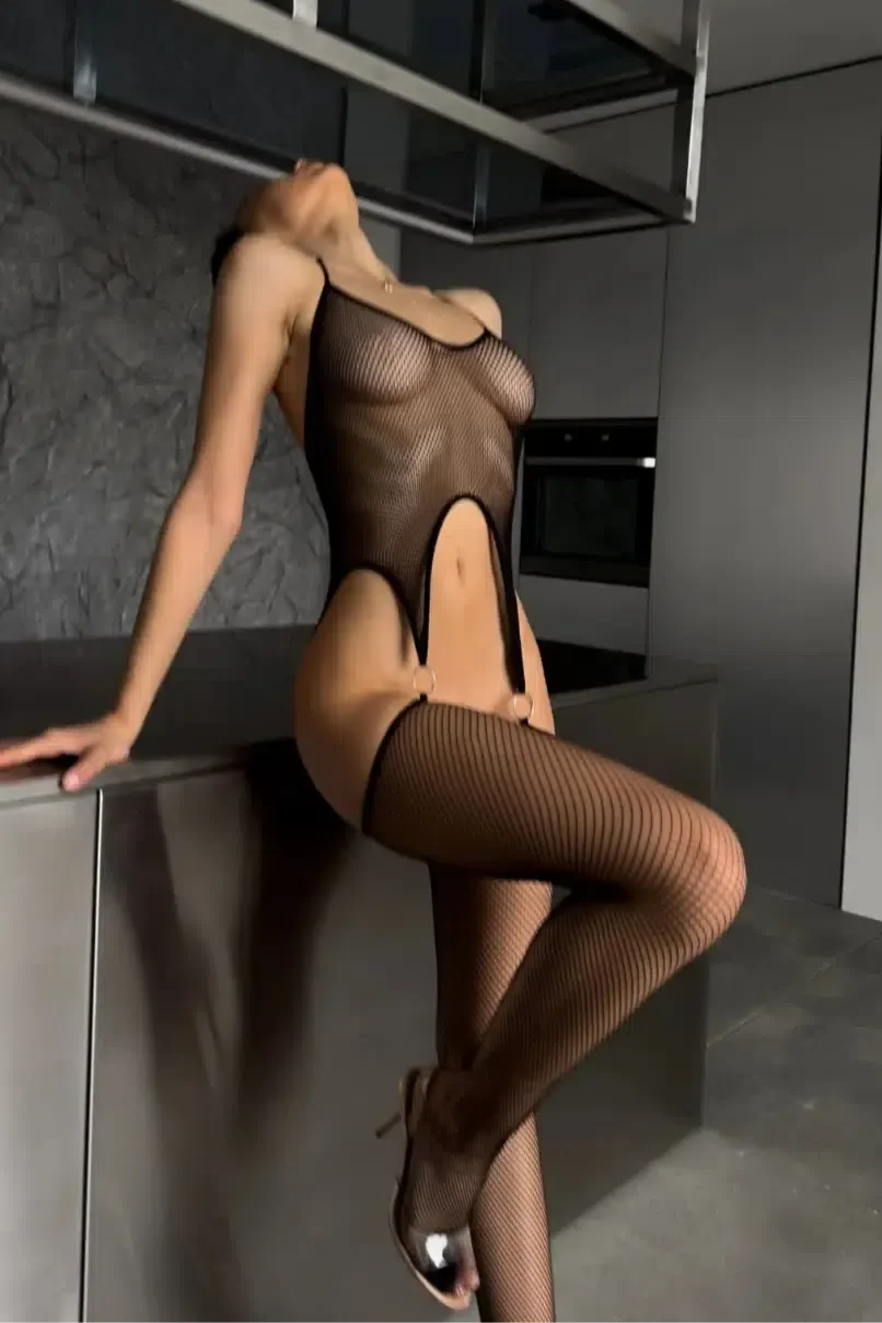 Tianna Crotchless Bodysuit